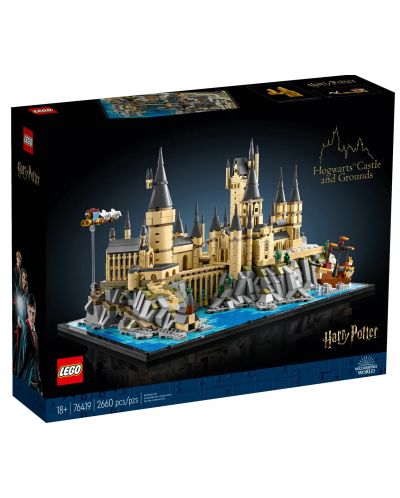 Κατασκευαστής LEGO  Harry Potter - Κάστρο και Γή του Χόγκουαρτς (76419). - 1