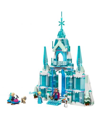 Κατασκευαστής LEGO Disney Princess - Το Χειμερινό Παλάτι της Έλσας (43244) - 3