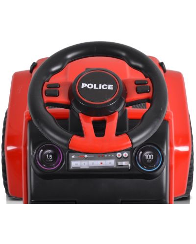Αυτοκίνητο με λαβή Moni - Police, κόκκινο - 8