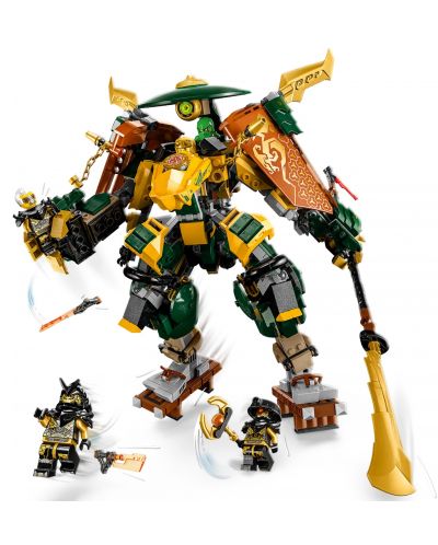 Κατασκευαστής LEGO Ninjago - Τα ρομπότ του Lloyd και του Arin  (71794) - 3