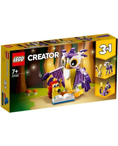 Κατασκευαστής Lego Creator - Φανταστικά πλάσματα του δάσους (31125) - 1