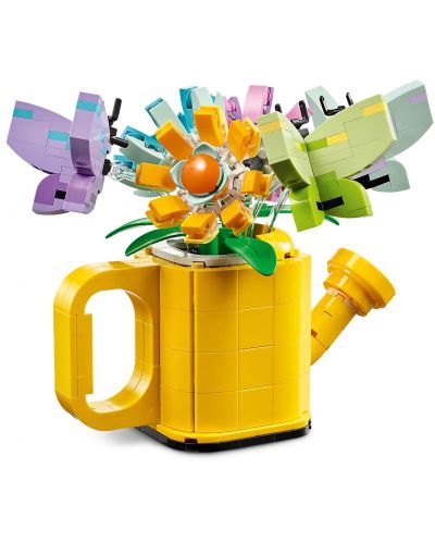 Κατασκευαστής LEGO Creator 3 σε 1- Λουλούδια σε ποτιστήρι (31149) - 3