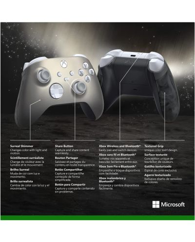 Χειριστήριο Microsoft - για  Xbox, ασύρματο, Lunar Shift - 5