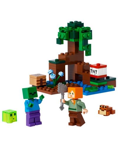 Κατασκευαστής  LEGO Minecraft - Περιπέτειες στον βάλτο(21240) - 2