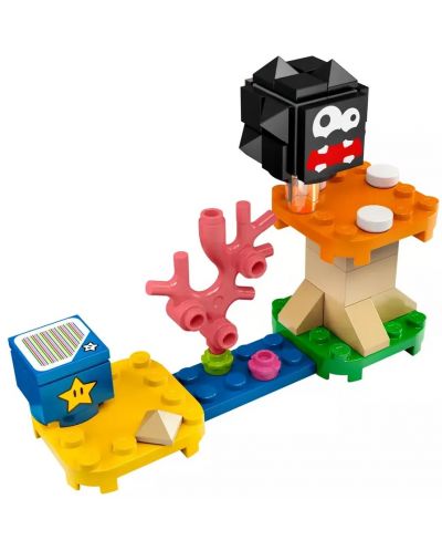 Κατασκευαστής LEGO Super Mario - Fuzzy και η πλατφόρμα μανιταριών (30389) - 2