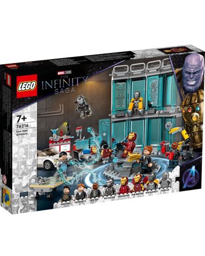 Κατασκευή Lego Marvel Super Heroes - Το οπλοστάσιο του Iron Man (76216) - 1