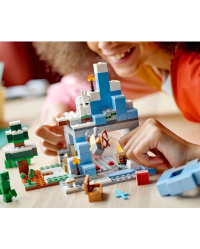 Κατασκευαστής  LEGO Minecraft -Οι παγωμένες κορυφές  (21243) - 9