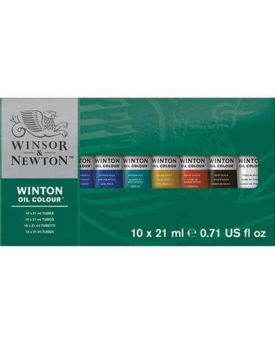 Σετ λαδομπογιών Winsor &Newton Winton - 10 χρώματα, 21 ml - 1
