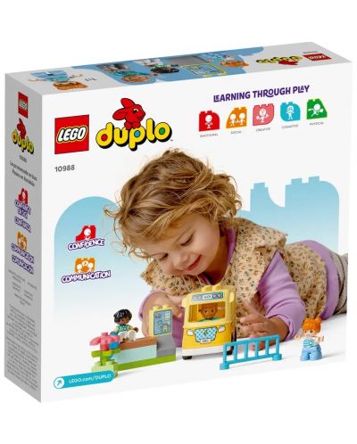 Κατασκευαστής LEGO Duplo - Στο λεωφορείο (10988) - 8