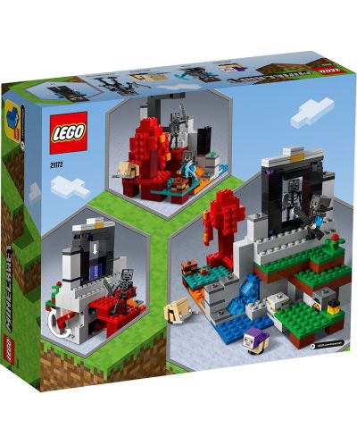 Κατασκευαστής Lego Minecraft - Η κατεστραμμένη πύλη (21172) - 2