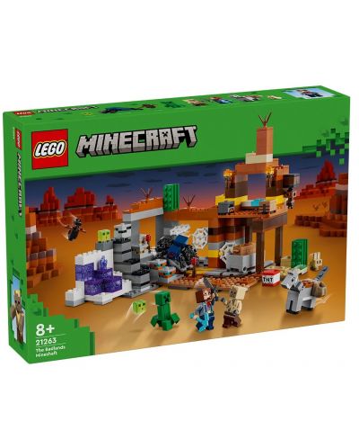 Κατασκευαστής LEGO Minecraft - εξορυκτικός άξονας στις κακές περιοχές (21263) - 1