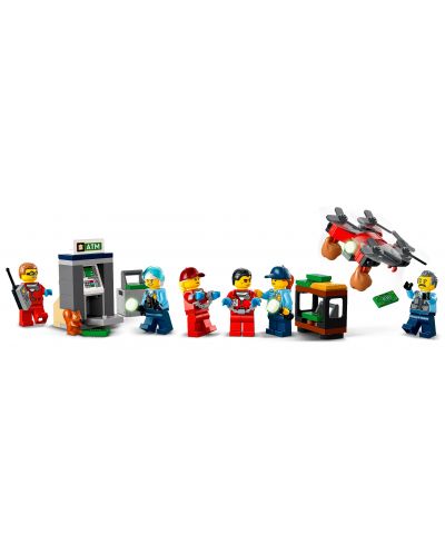 Κατασκευαστής Lego City - Δράση της αστυνομίας κοντά στην τράπεζα (60317) - 3