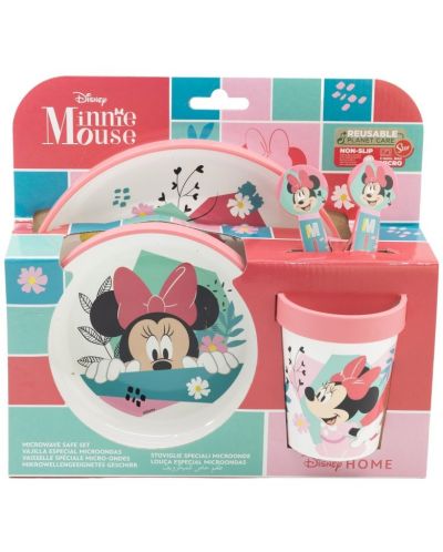 Σετ φαγητού  Stor - Minnie Mouse Being More Minnie, 5 τεμαχίων  - 2