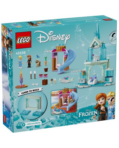 Κατασκευαστής LEGO Disney - Το Παγωμένο Κάστρο της Έλσας(43238) - 8