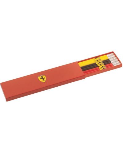 Σετ  χρωματιστά μολύβια Ferrari -6 τεμάχια - 1