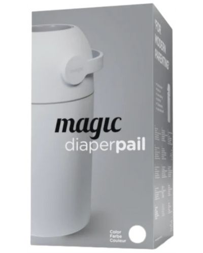 Δοχείο για πάνες Magic - Majestic, Graphite Grey - 5