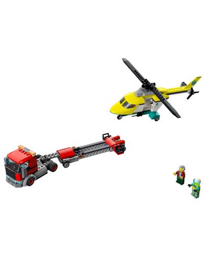 Κατασκευαστής Lego City - Μεταφορά ελικοπτέρου διάσωσης (60343) - 2