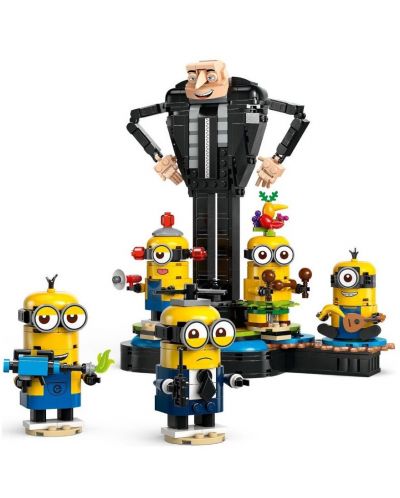 Κατασκευαστής LEGO Minions -Gru and Minions (75582) - 2