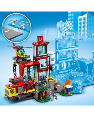 Κατασκευαστής Lego City - Πυροσβεστικός σταθμός (60320) - 8