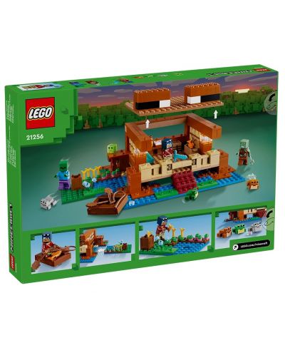 Κατασκευαστής LEGO Minecraft - Το σπίτι του βατράχου (21256) - 2