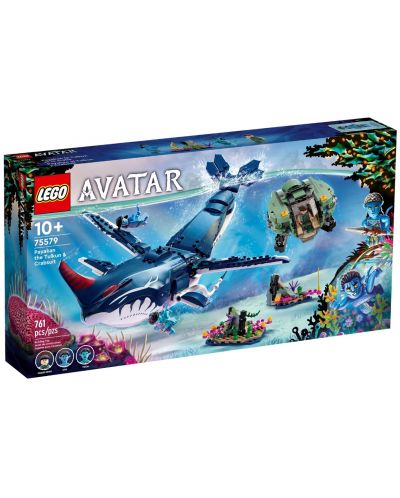 Κατασκευαστής LEGO Avatar - The Tulkun Spider and Crab Submarine (75579) - 1