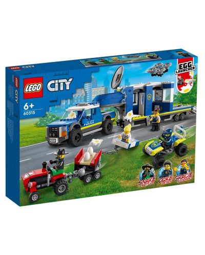 Κατασκευαστής Lego City -  Αστυνομικό Κινητό Κέντρο Διοίκησης σε Φορτηγό (60315) - 1