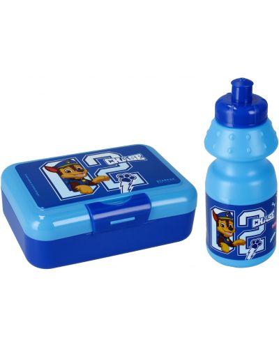 Σετ μπουκάλι και κουτί τροφίμων Starpak - Paw Patrol μπλε  - 1