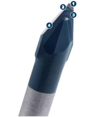 Σετ τρυπανιού Bosch - Expert, HEX-9 HardCeramic, 5 εξαρτήματα, 9 x Ø5 mm - 3