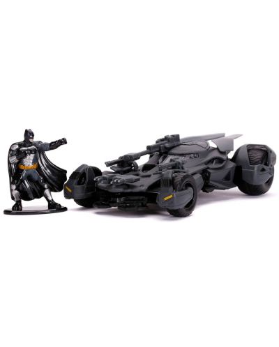 Σετ Jada Toys - Αυτοκίνητο Batman Justice League Batmobile, 1:32 - 3