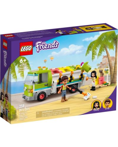 Κατασκευή Lego Friends - Φορτηγό για ανακύκλωση (41712) - 1
