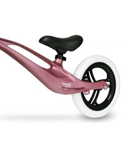 Ποδήλατο για ισορροπία Lionelo - Bart, ροζ μεταλλικό - 3