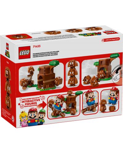 Κατασκευαστής LEGO Super Mario - Goombas' Playground (71433) - 2