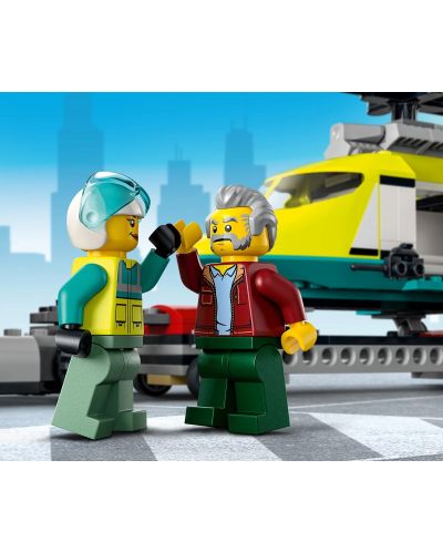 Κατασκευαστής Lego City - Μεταφορά ελικοπτέρου διάσωσης (60343) - 4
