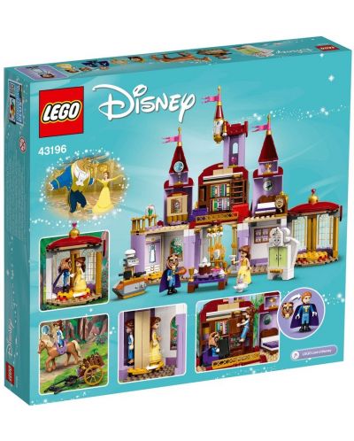 Κατασκευαστής Lego Disney Princess - Belle and the Beast's Castle (43196) - 2