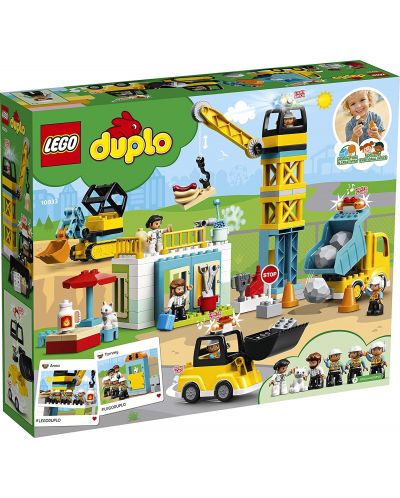Κατασκευαστής Lego Duplo Town - Γερανός κατασκευής (10933) - 2