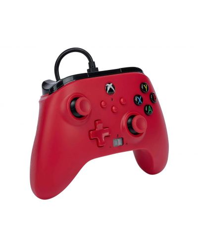 Controller  PowerA - Enhanced, ενσύρματο, για Xbox One/Series X/S, Artisan Red - 3