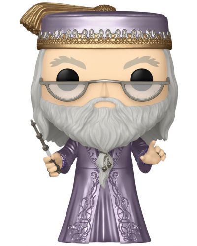 Σετ Funko POP! Collector's Box: Movies - Harry Potter - Dumbledore with Wand (Metallic) (Special Edition) - 3