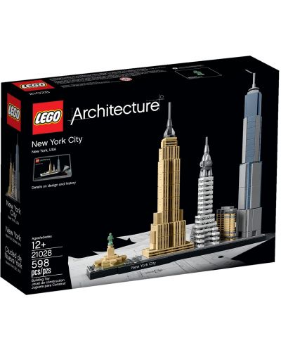 Κατασκευαστής Lego Architecture - Νέα Υόρκη (21028) - 1