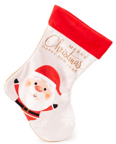 Χριστουγεννιάτικη κάλτσα Amek Toys - Άγιος Βασίλης, 28 εκ - 1