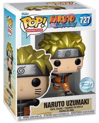 Σετ Funko POP! Collector's Box: Animation - Naruto Shippuden - Naruto Uzumaki Running (Metallic) (Special Edition) - 4