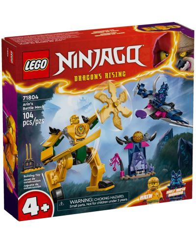 Κατασκευαστής LEGO Ninjago -Το ρομπότ μάχης του Άριν(71804) - 1