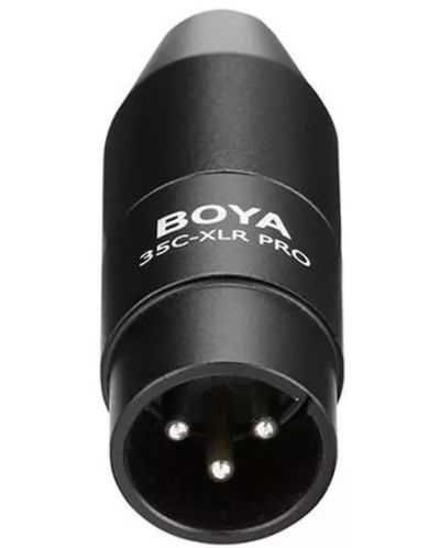 Μετατροπέας Boya - 35C-XLR Pro, 3,5 mm TRS/XLR, μαύρο - 4