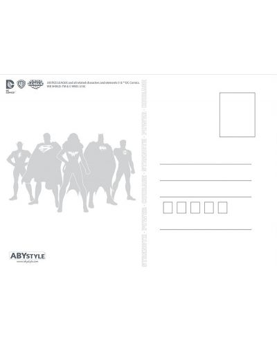 Σετ καρτ ποστάλ ABYstyle DC Comics: Justice League - Justice League of America, 5 τεμάχια - 2