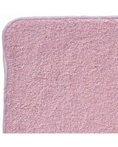 Σετ βαμβακερές πετσέτες Xkko - Baby Pink, 21 х 21 cm,6 τεμάχια - 2