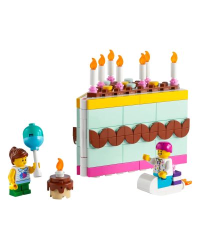 Κατασκευαστής LEGO Iconic - Τούρτα γενεθλίων(40641) - 3