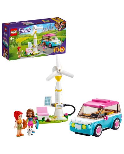 Κατασκευαστής Lego Friends - Ηλεκτρικό αυτοκίνητο Olivia (41443) - 2