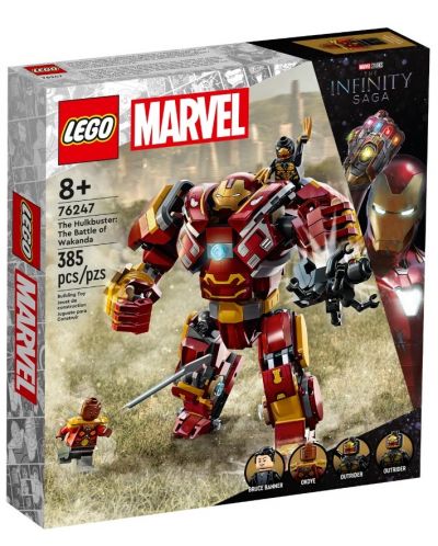 Κατασκευαστής LEGO Marvel -Χαλκμπάστερ: Μάχη της Γουακάντα (76247) - 1