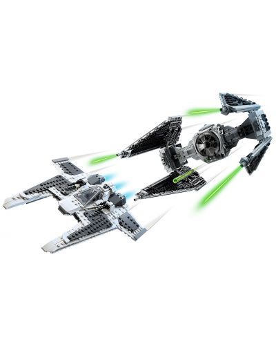 Κατασκευαστής LEGO Star Wars -Μανταλοριανός μαχητής εναντίον Ty Interceptor (75348) - 3