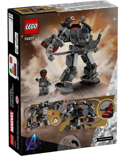 Κατασκευαστής LEGO Marvel Super Heroes - Το ρομπότ της πολεμικής μηχανής (76277) - 6