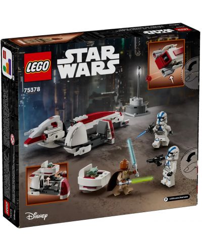 Κατασκευαστής  LEGO Star Wars - Απόδραση με BARC Speeder (75378)  	 - 9